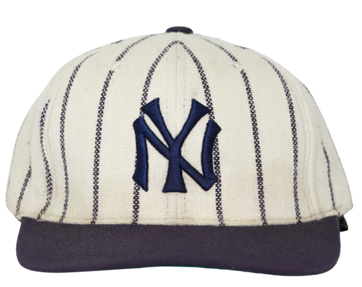 New York Yankees Beige Blue Logo Snapback