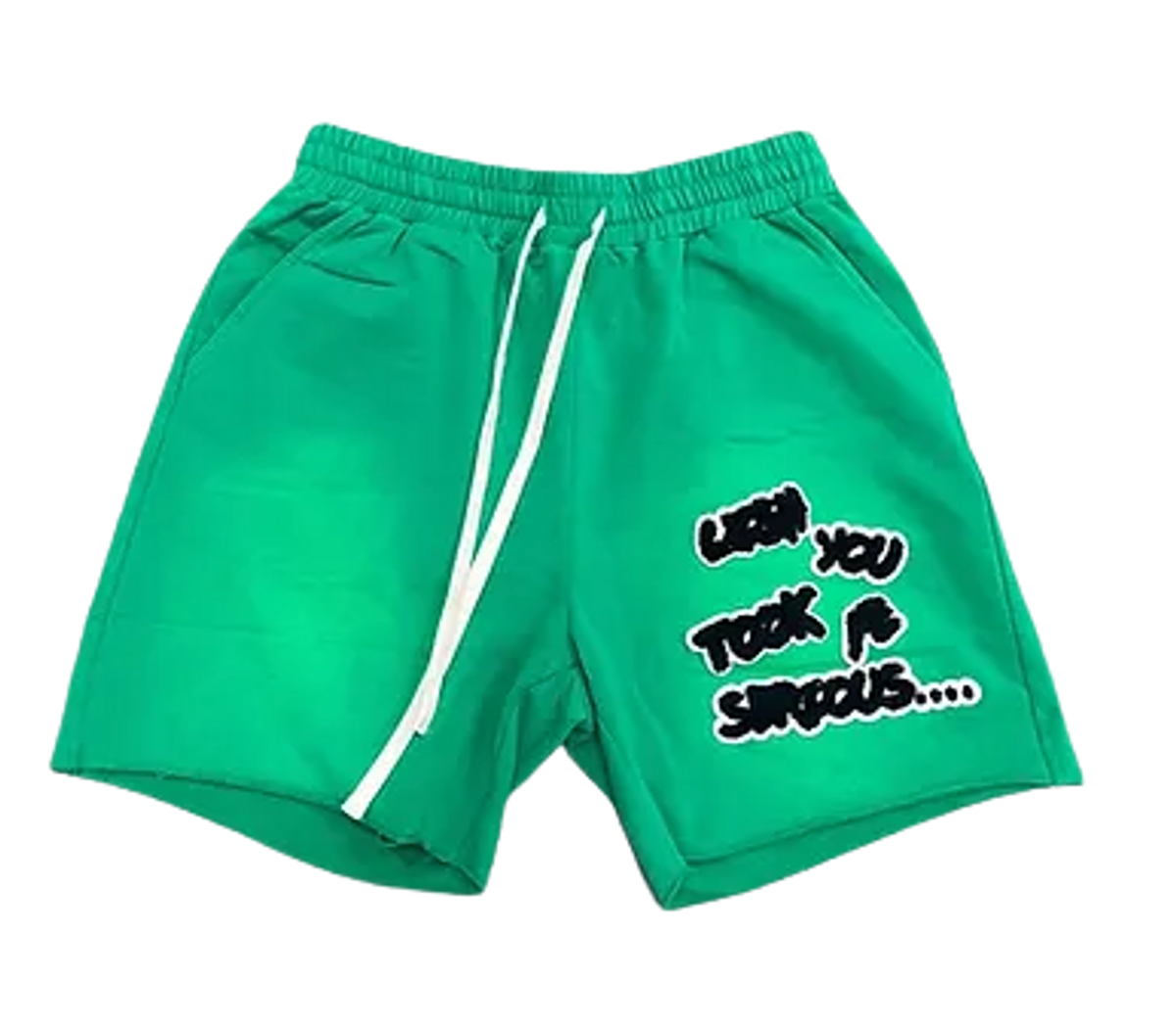 Ricco Gioventu WYTMS Green Faded Shorts