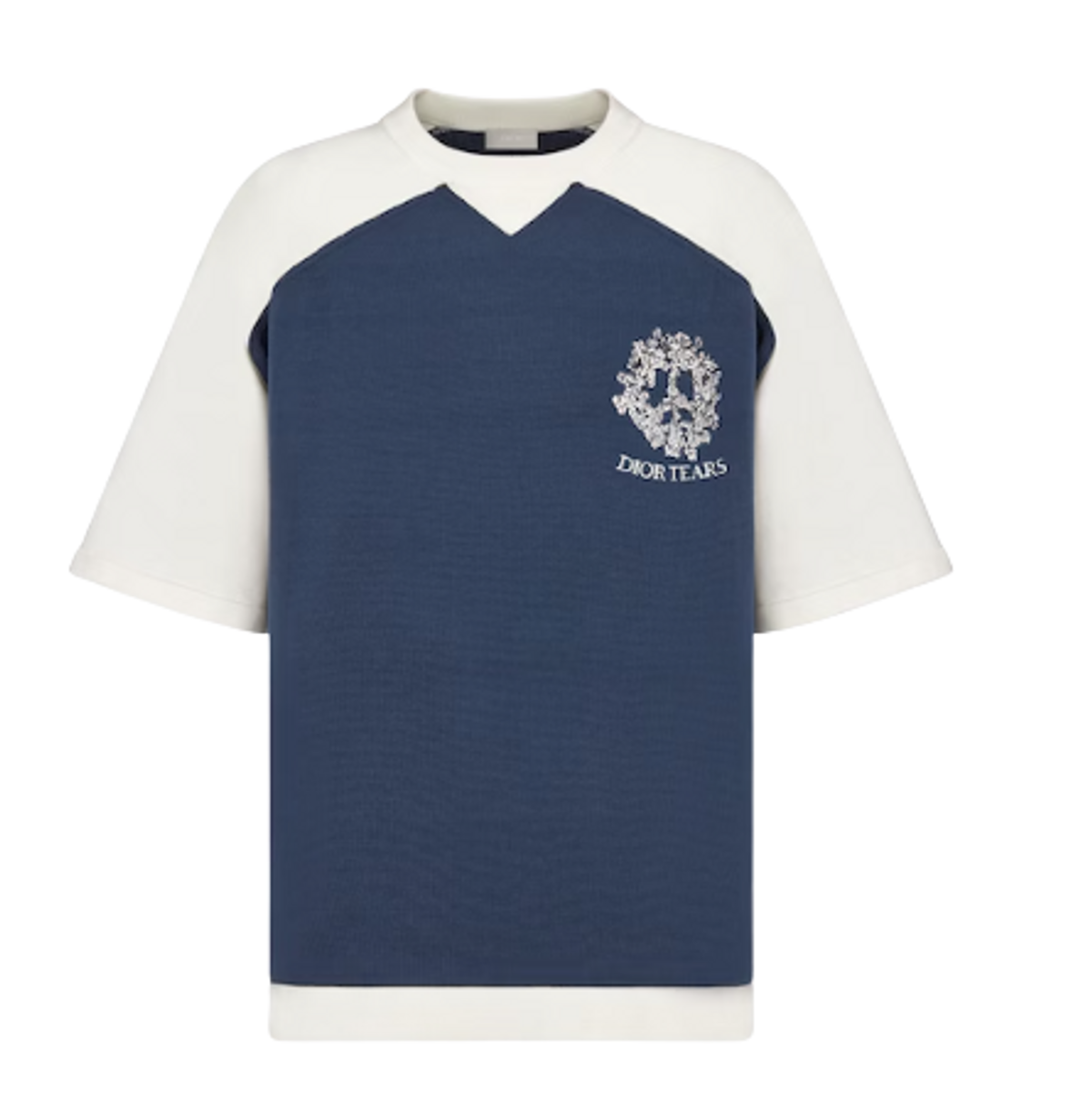 Dior × Denim Tears Blue White Cotton Jersey