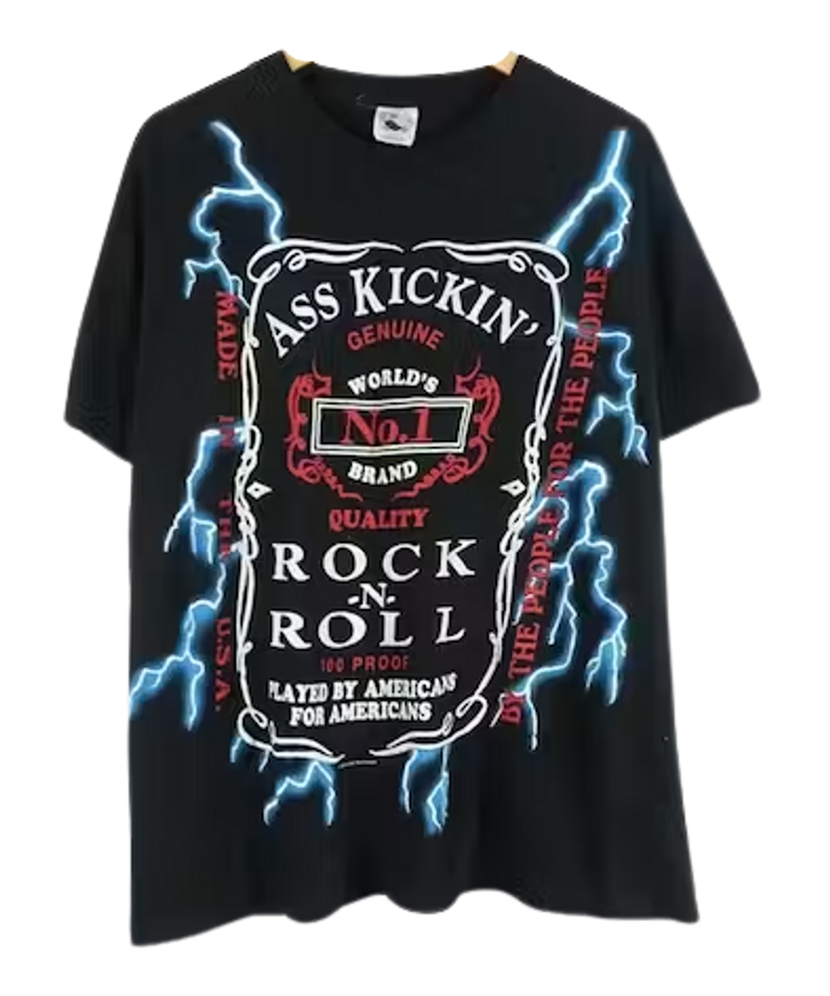 Vintage Vintage Ass Kickin Lighting American Thunder T-Shirt