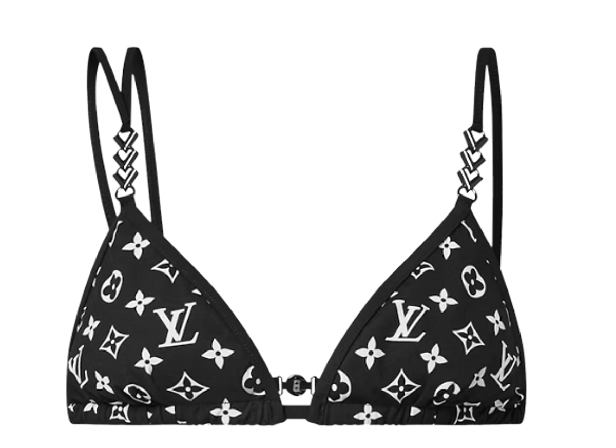 Louis Vuitton Graphic Monogram Bikini Top