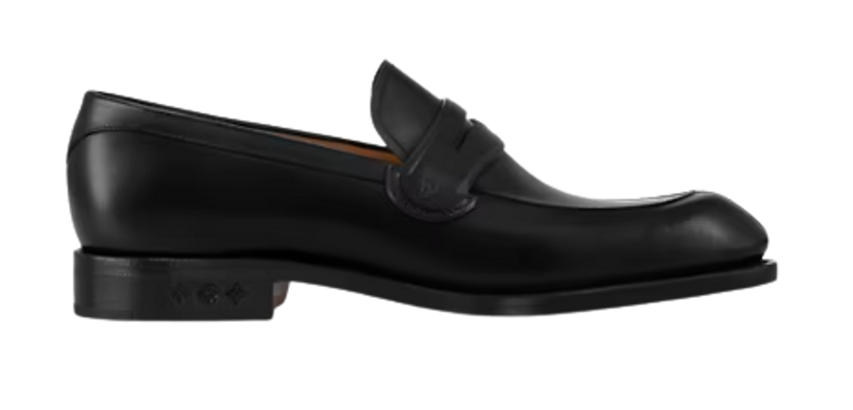 Louis Vuitton Black Sorbonne Loafers