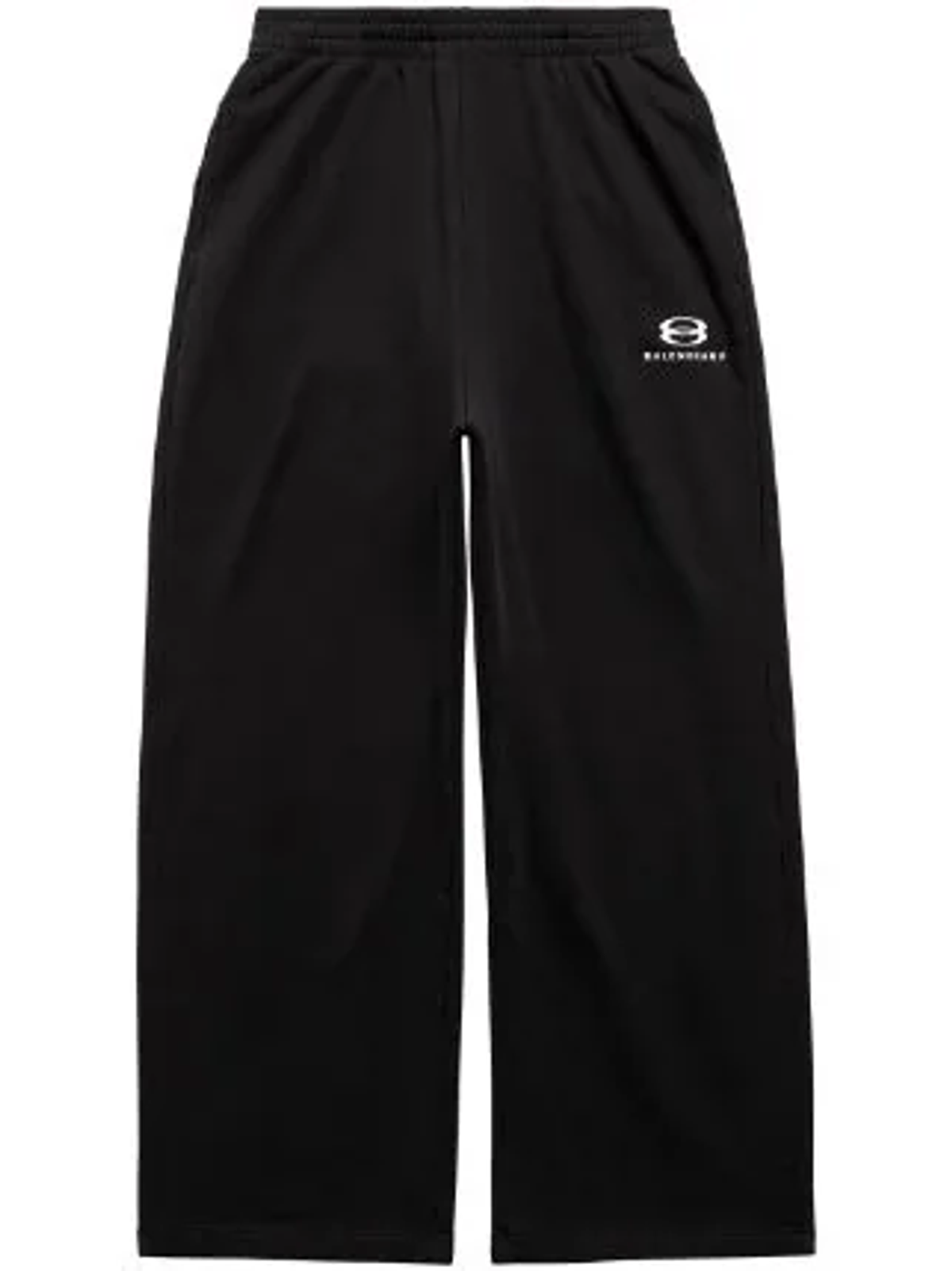 Balenciaga Black Panelled-design Track Pants