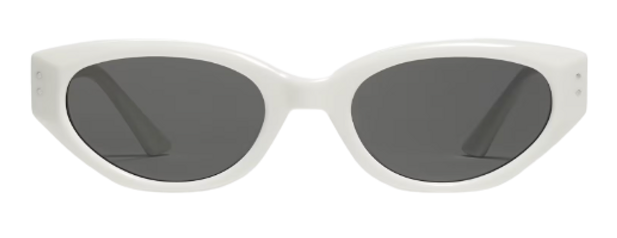 Gentle Monster White Rococo W2 Sunglasses