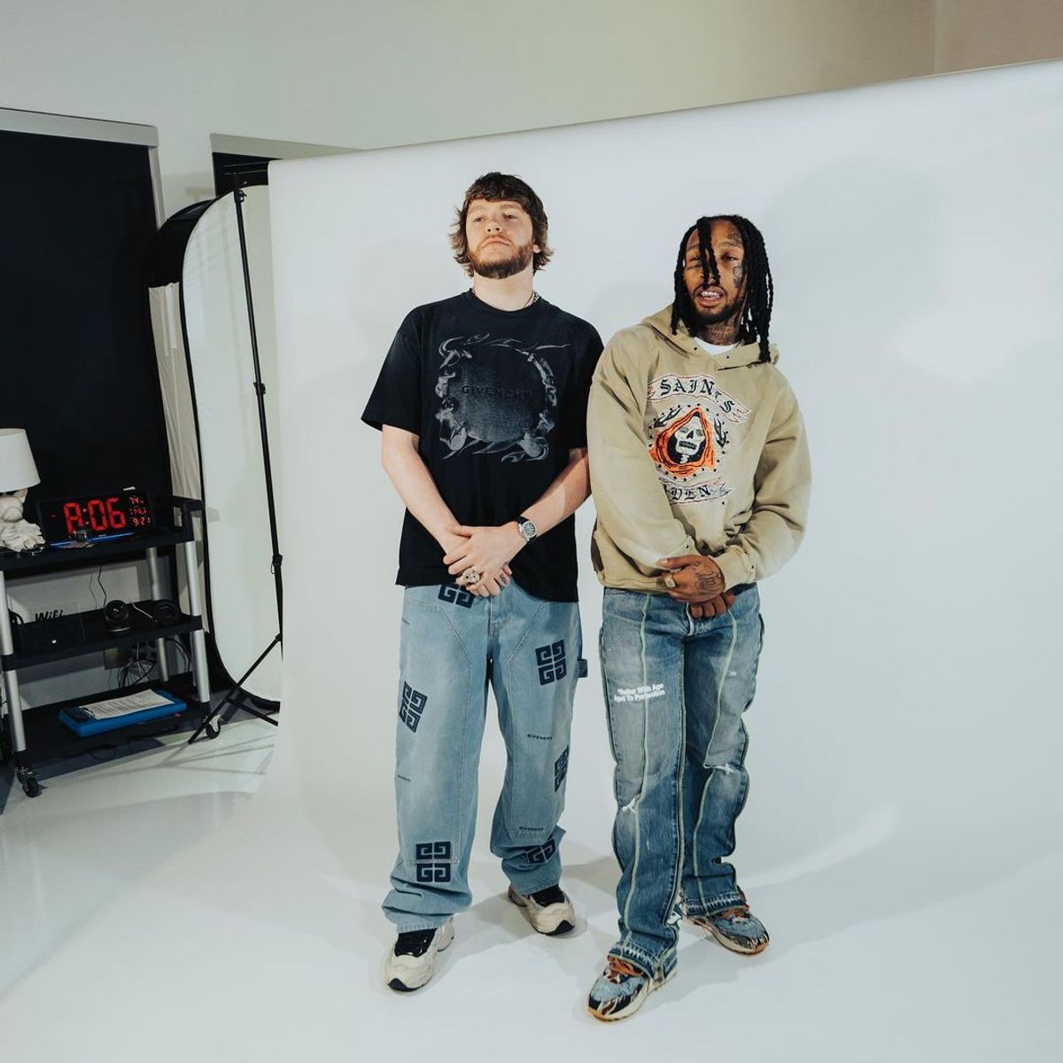 Murda Beatz Outfit from October 7, 2023 | WHAT’S ON THE STAR?