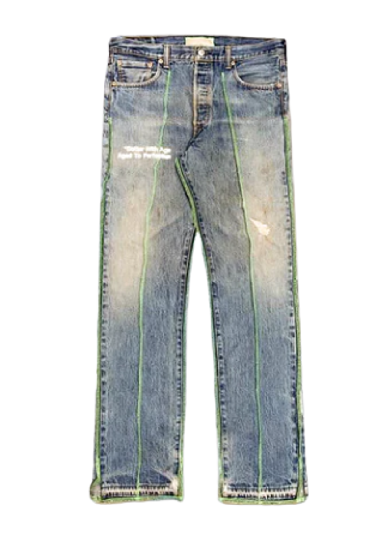Better With Age Derby Pleated Jeans