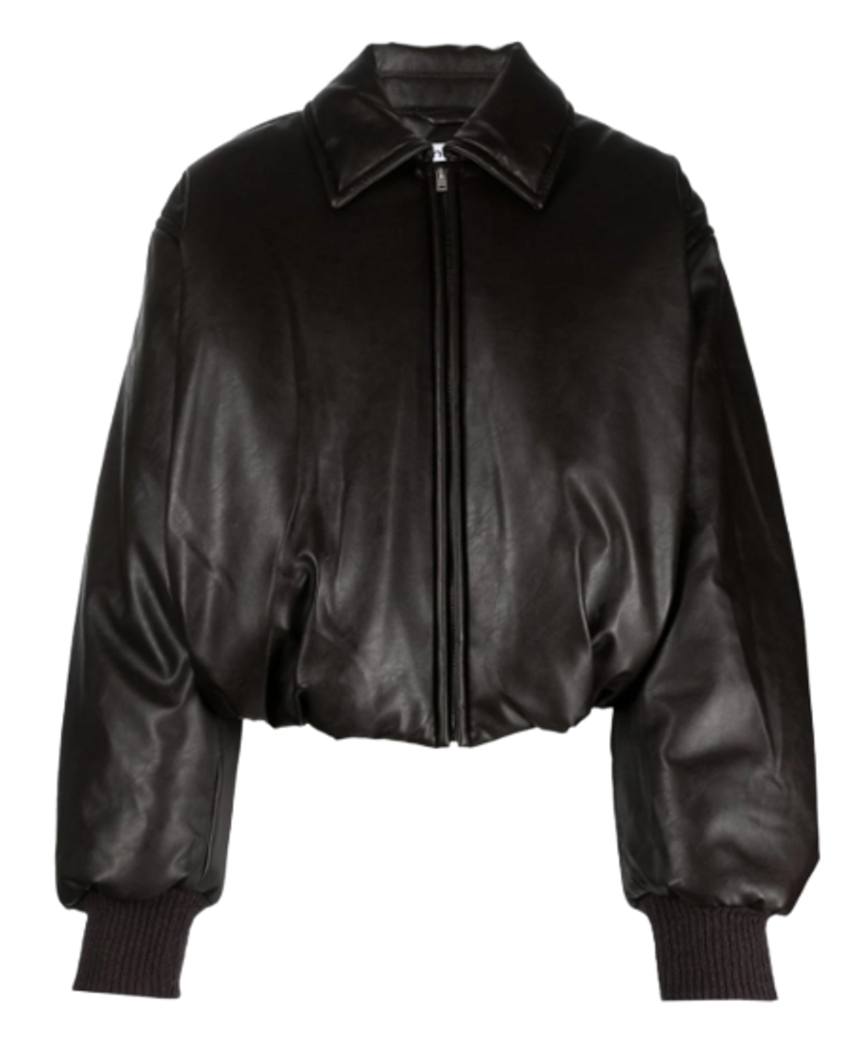 Acne Studios Faux Leather Bomber Jacket