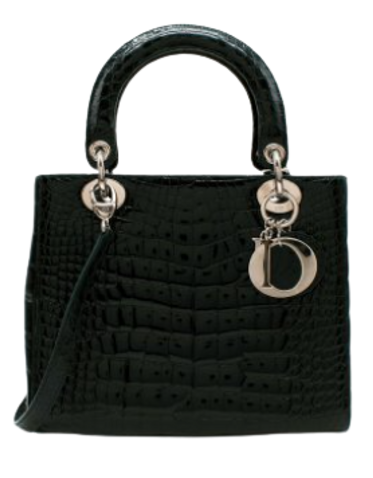 Dior Emerald Green Limited Edition Medium Alligator Bag