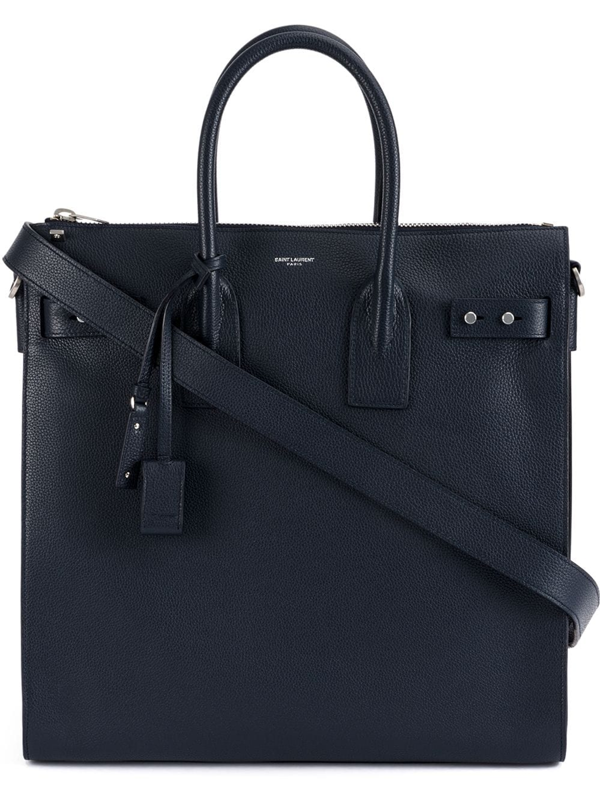 Saint Laurent Blue Sac De Jour Tote Bag