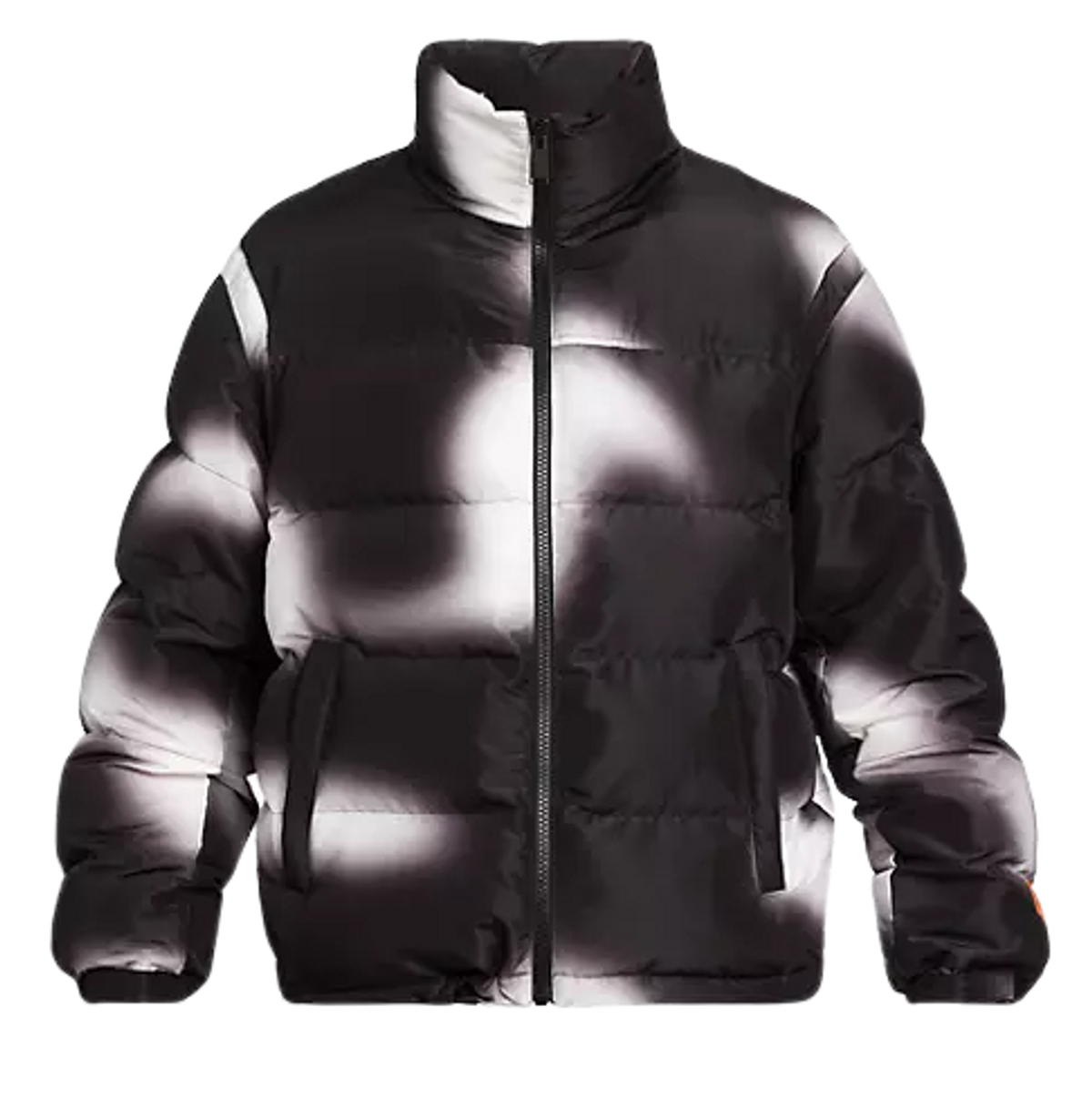 Heron Preston Ex-Ray AOP Blur Nylon Puffer Jacket