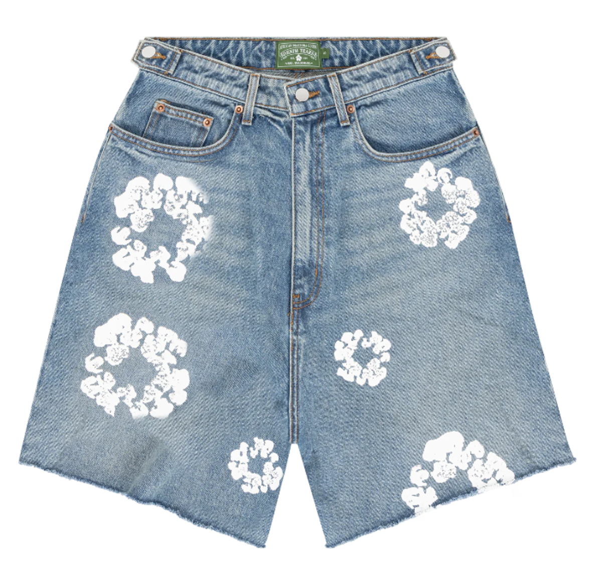 Denim Tears The Cotton Wreath Jean Shorts