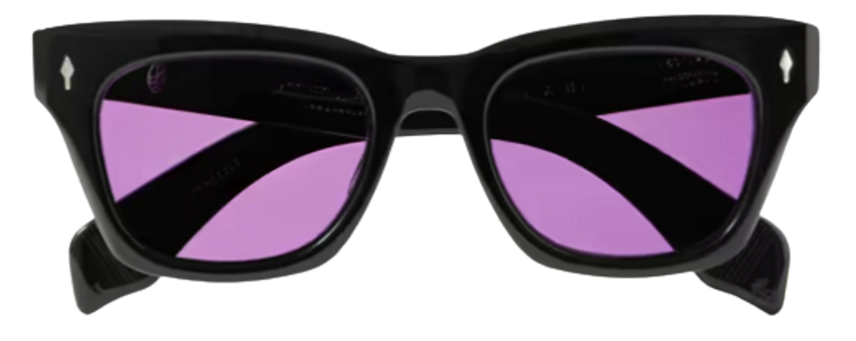 Jacques Marie Mage Black Dealan D-frame Acetate Sunglasses