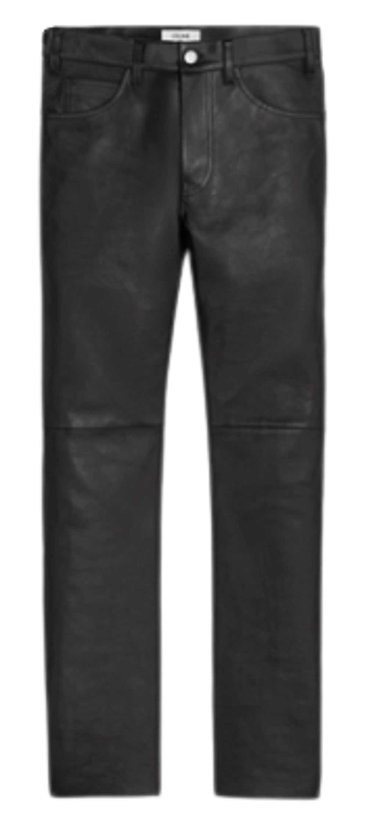 Celine Black Soft Lambskin Lou Jeans