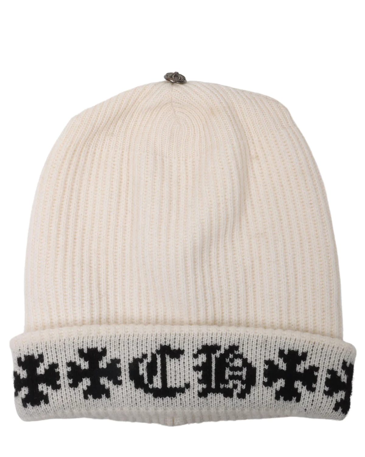 Chrome Hearts Cashmere Cross Logo Beanie