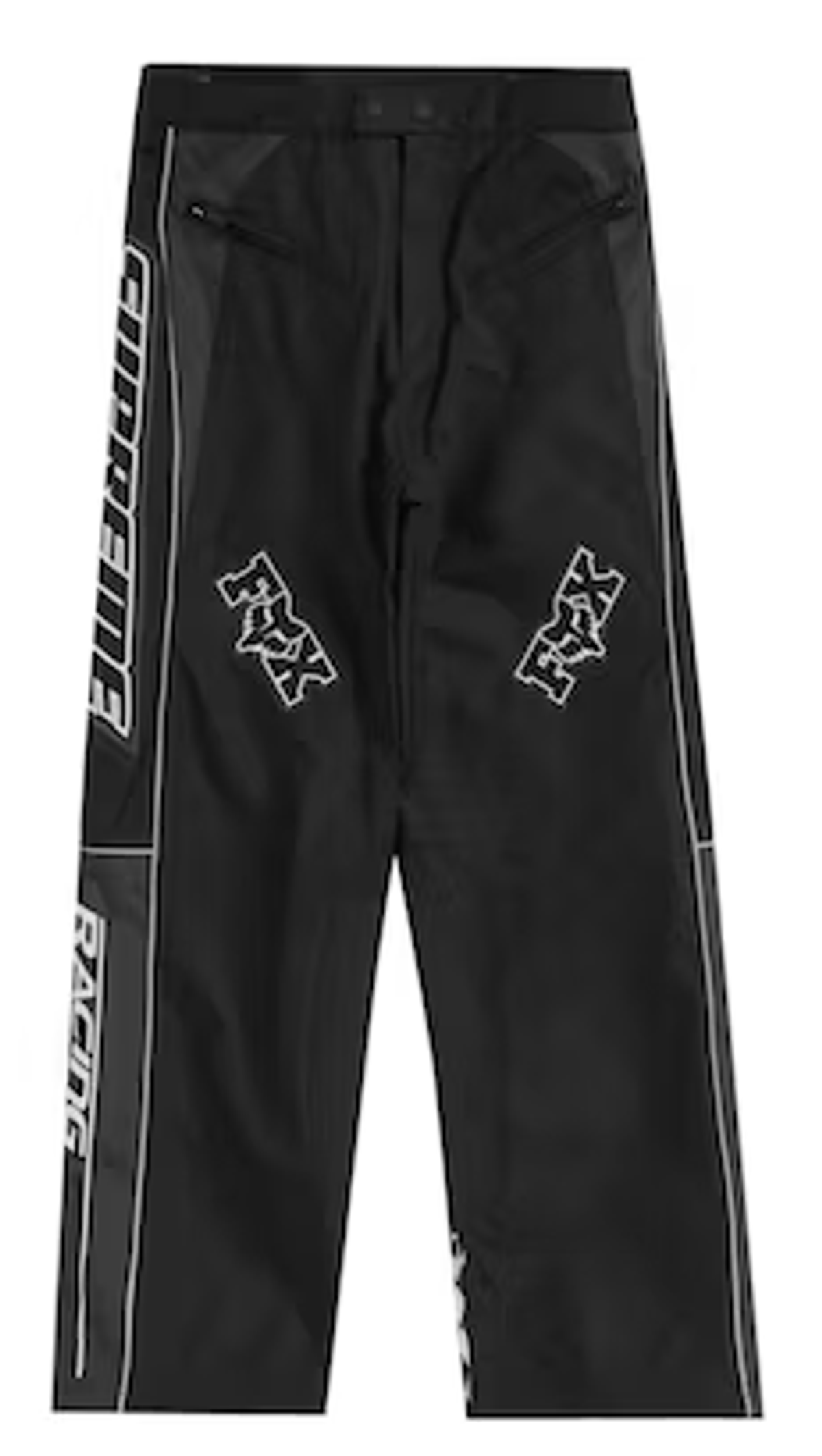 Supreme × Fox Racing Black Nylon Pants