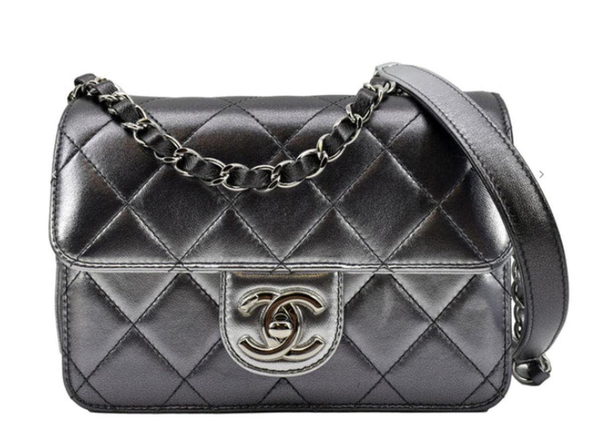 Chanel Like a Wallet Quilted Lambskin Leather Shoulder Bag