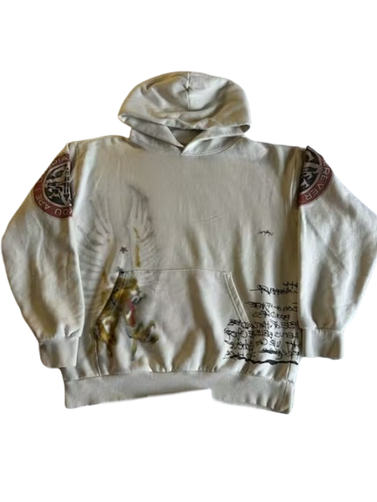 Travis Scott Merch Cream Utopia Tour Hoodie