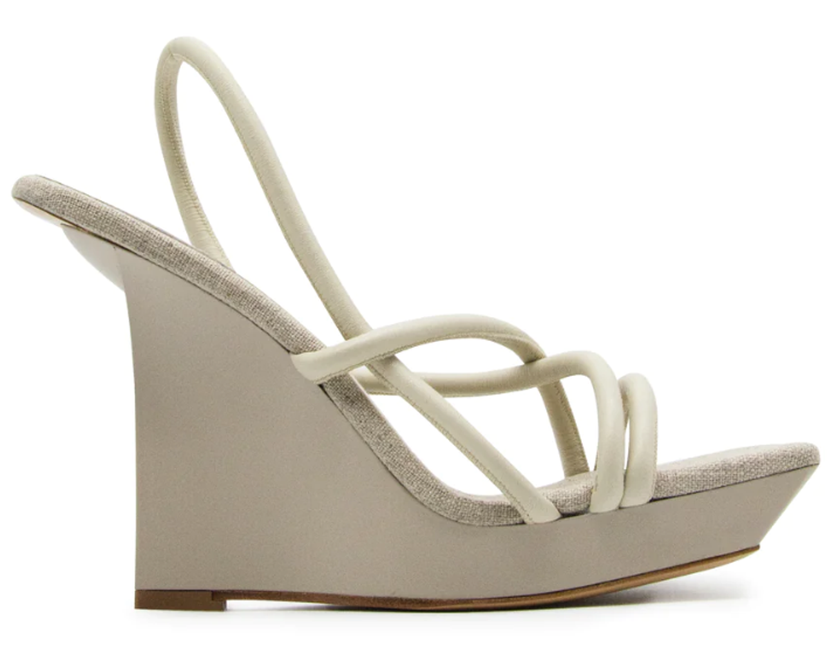 Gia Borghini Rosie 39 Taupe Sandals