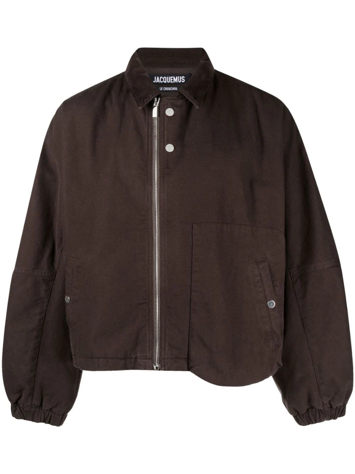 Jacquemus Brown Le Blouson Trivela Utility Jacket