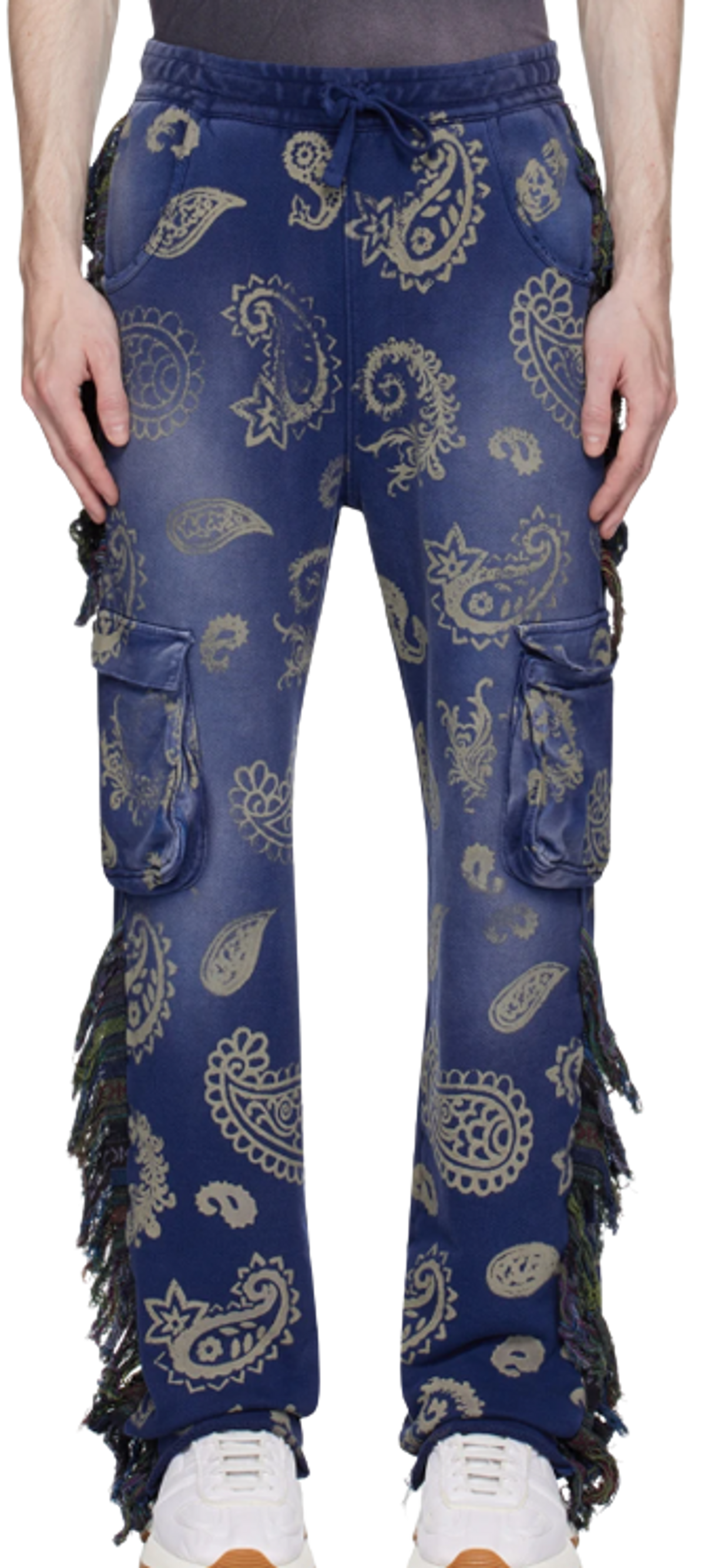 Alchemist Orient Blue Know U Riders Cargo Pants