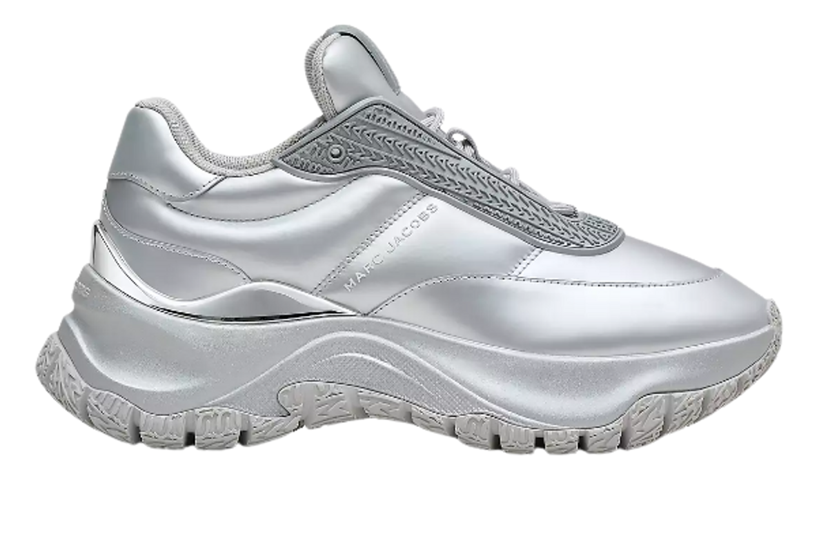 Marc Jacobs Metallic Lazy Runner Sneakers