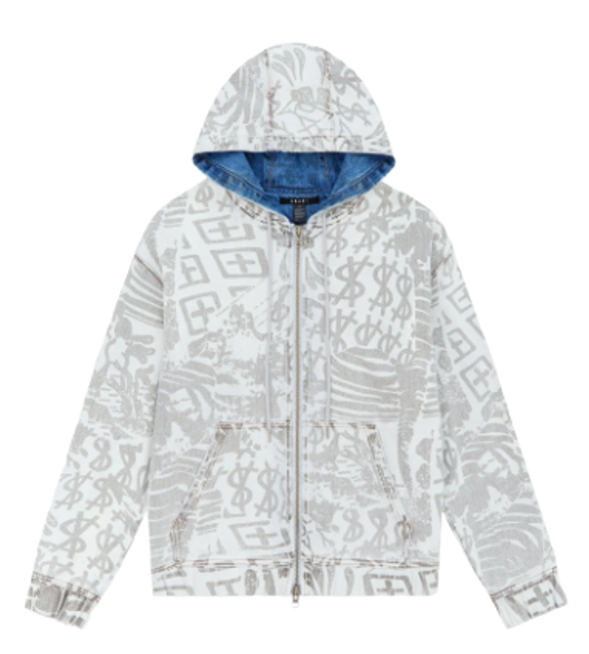 Ksubi Icey Kollage Zip Hoodie