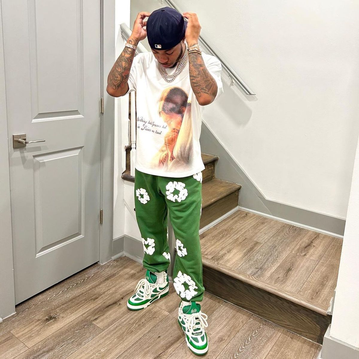Chino Braxton Outfit from October 28, 2023 WHAT’S ON THE STAR?