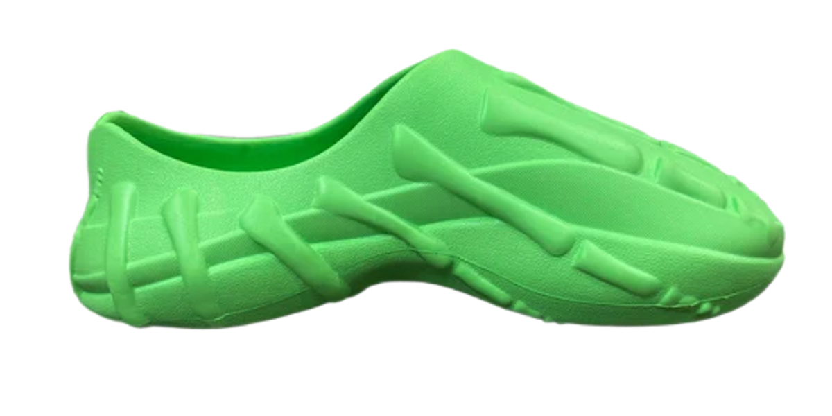 Gnarcotic Skelly Green Runner Sneakers