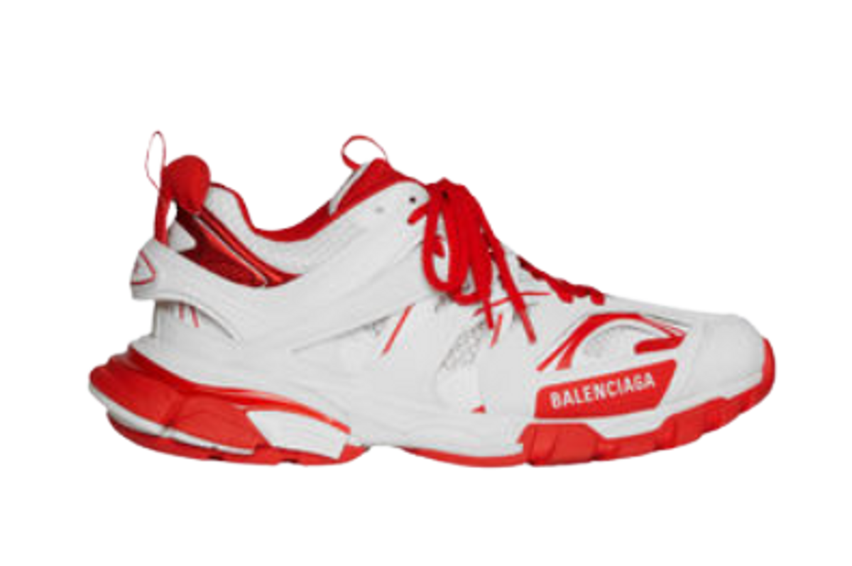 Balenciaga Red Valentines Day 22 Track Sneakers