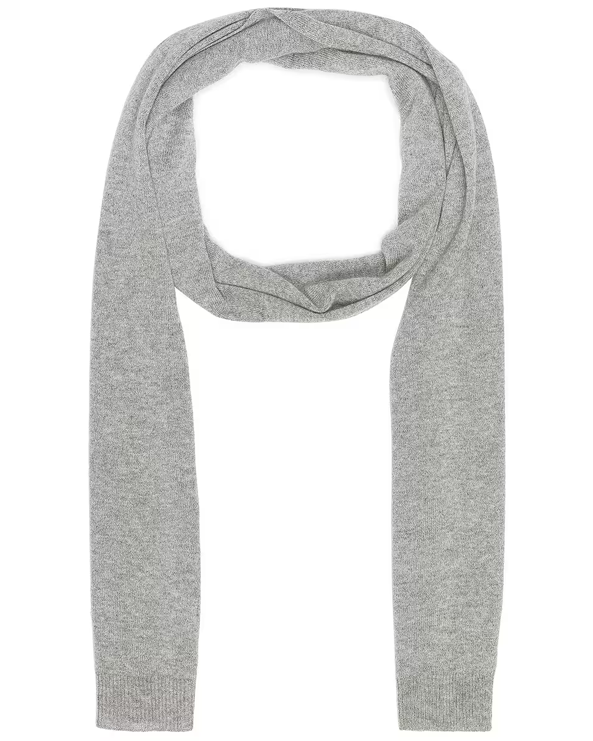 Saint Laurent Heather Grey Danya Cashmere Scarf
