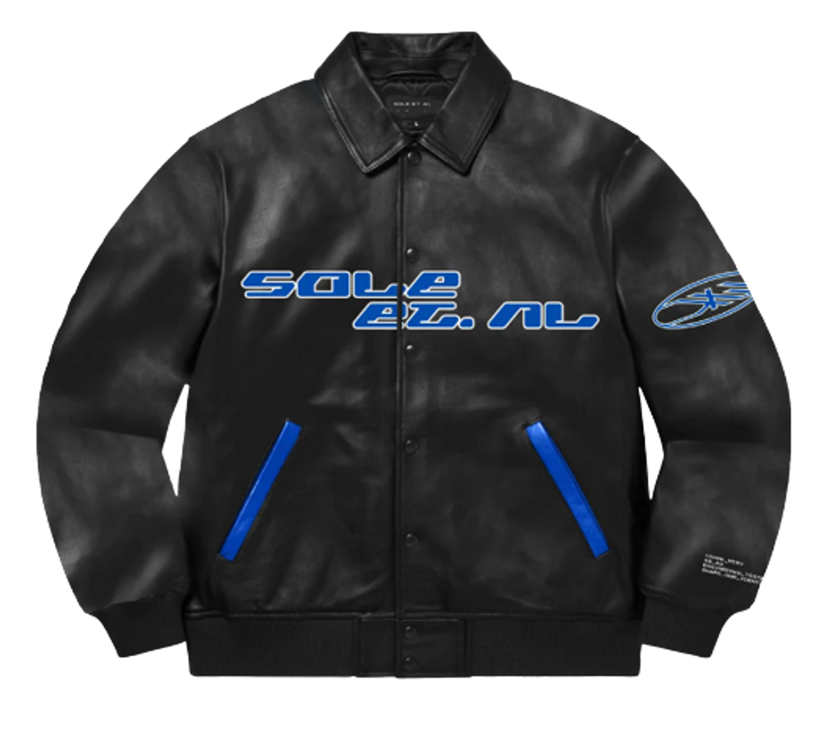 Sole et. Al Dark Web Biker Black Jacket