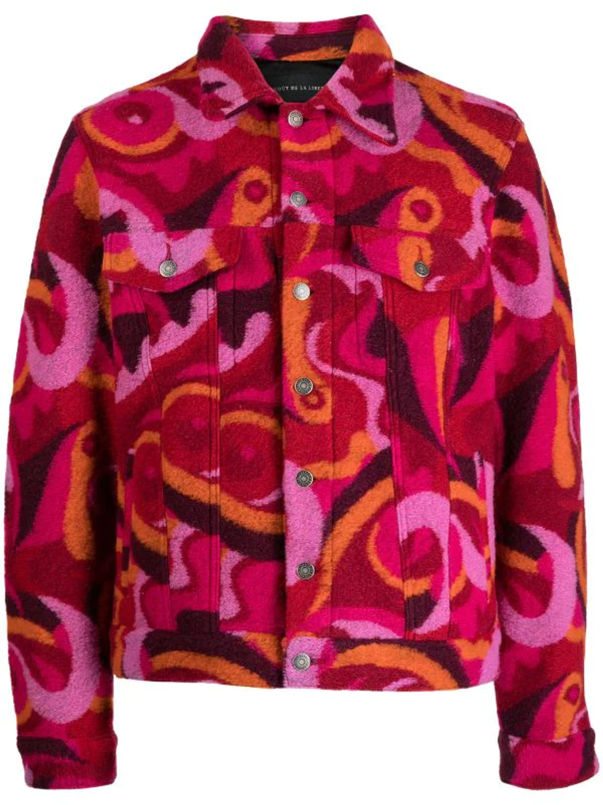 Cout De La Liberte Pink Johnny Woodstock Swirl Jacket