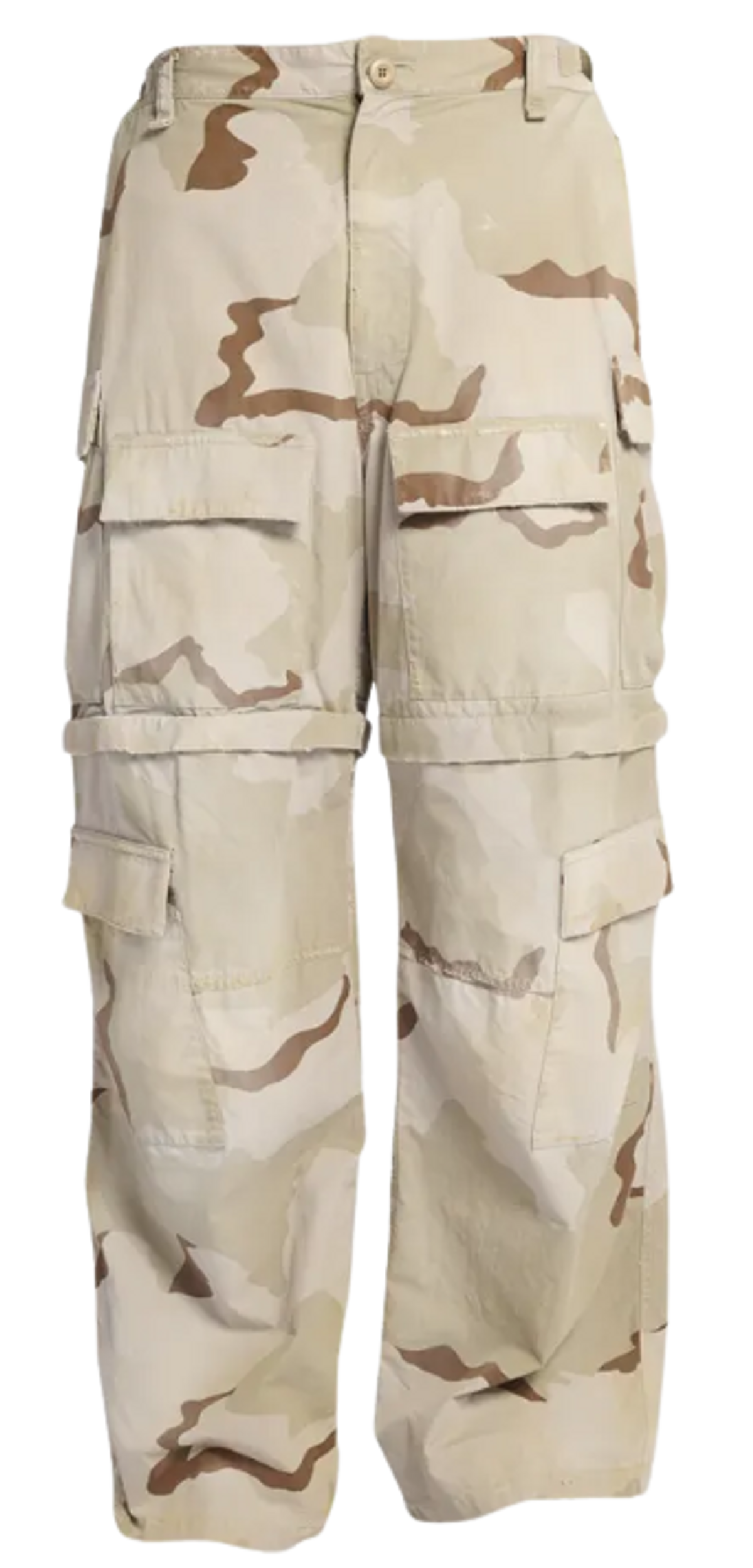 Balenciaga Beige Large Cargo Pants