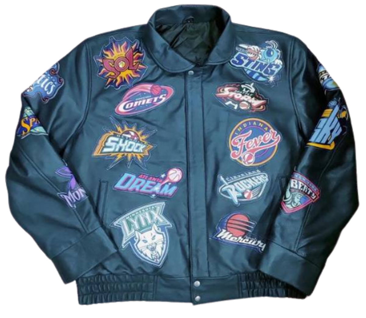World Series Company Blue Navy Logo Jacket