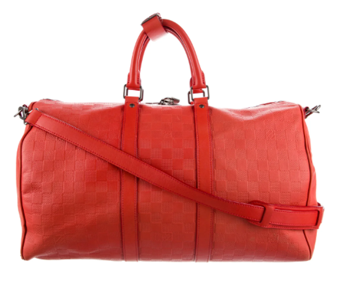 Louis Vuitton Damier Infini Keepall Bandoulière 45 Bag