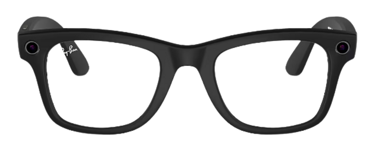 Ray-Ban × Meta Black Wayfarer Electronics Sunglasses