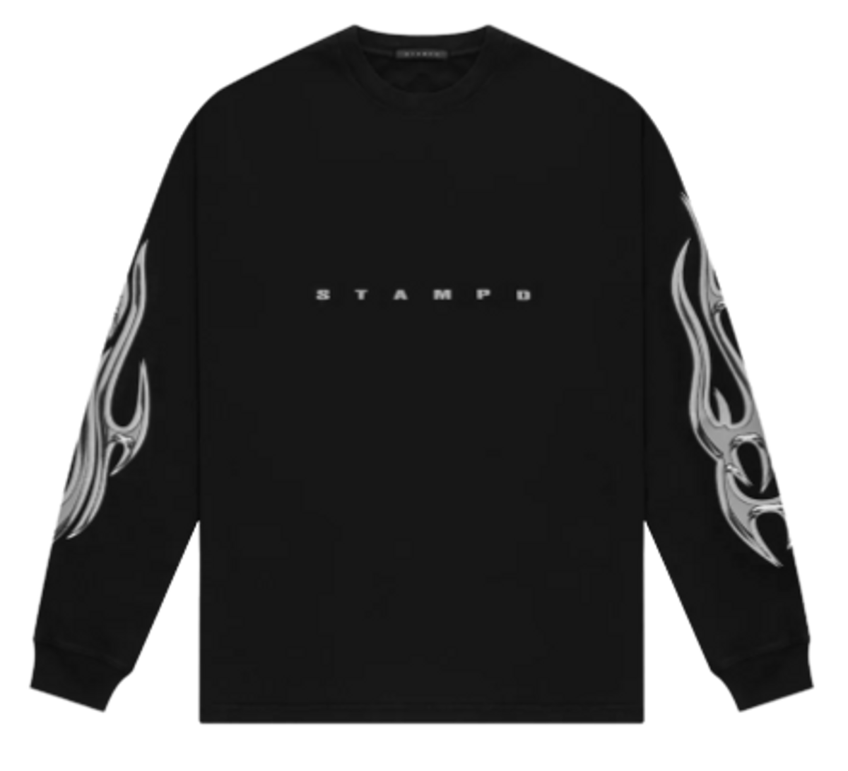 Stampd Chrome Flame LS Relaxed T-Shirt