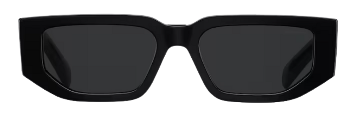 Prada Black Triangle Logo Sunglasses
