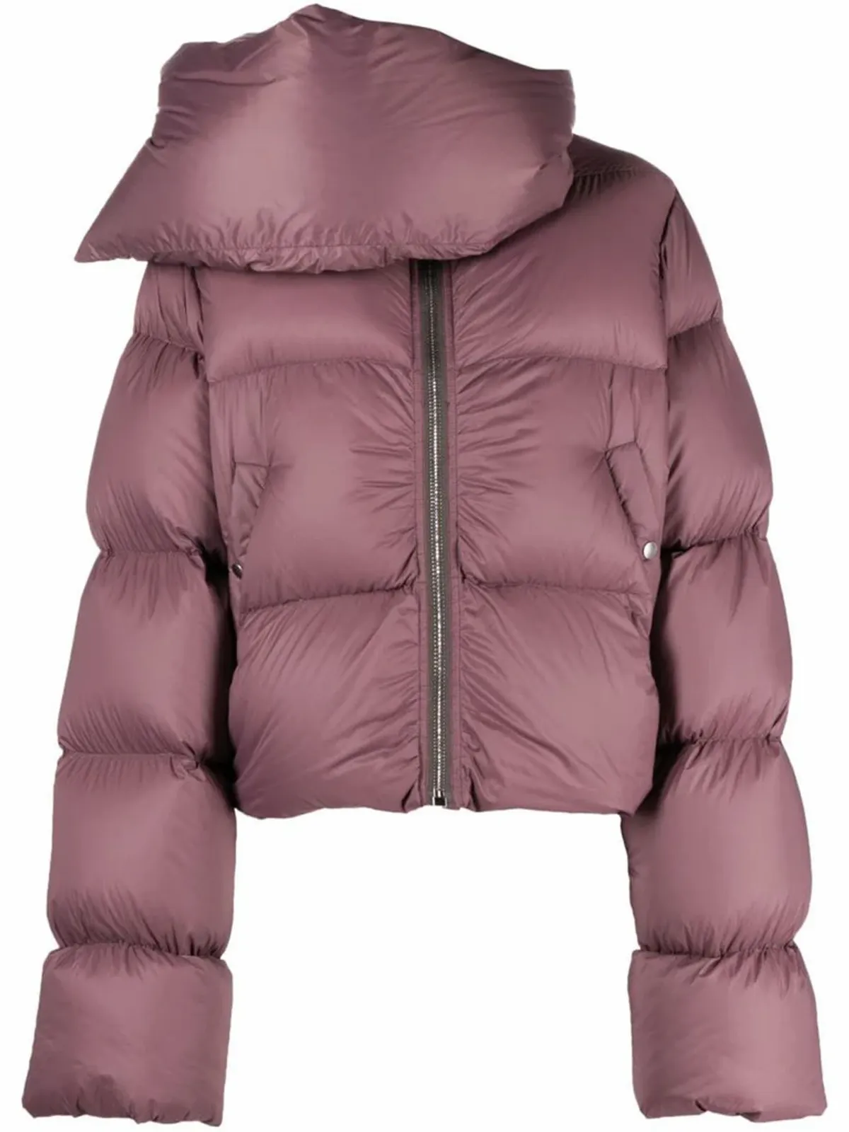 Rick Owens Funnel Neck Puffer Jacket
