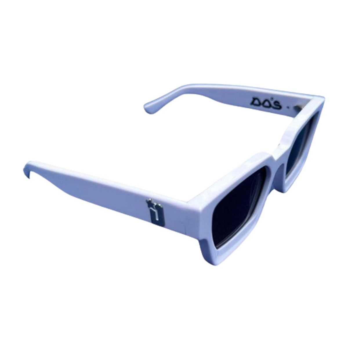 Don’t Overthink Style White Sunglasses