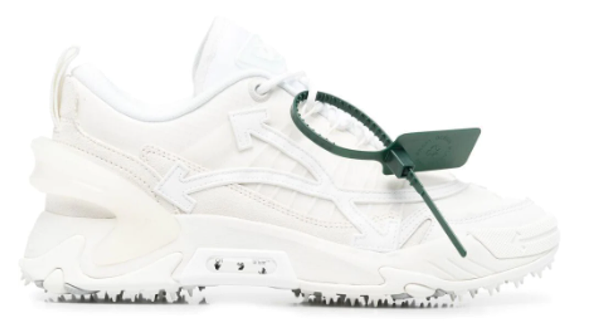 Off-White White Odsy-2000 Arrows Textile Low-top Sneakers