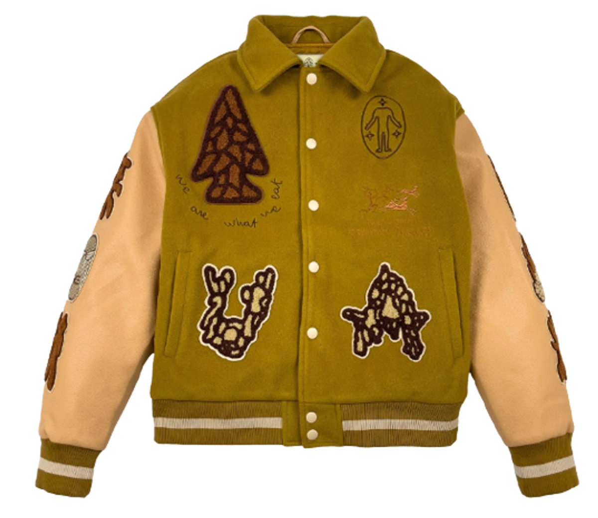 Untitled Artworks Varsity Jacket Hunting Ginger