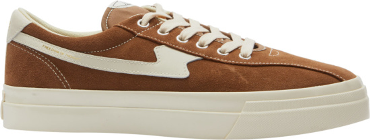 Stepney Workers Club Brown Suede Dellow Platform Sneakers