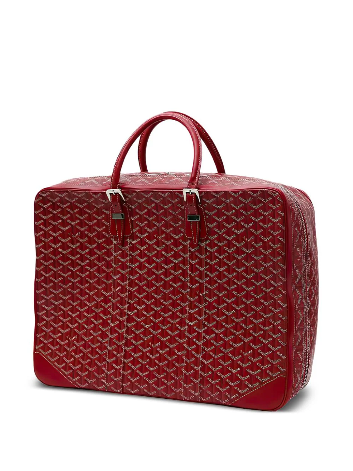 Goyard Red Ine Zipped Suitcase WHAT’S ON THE STAR?
