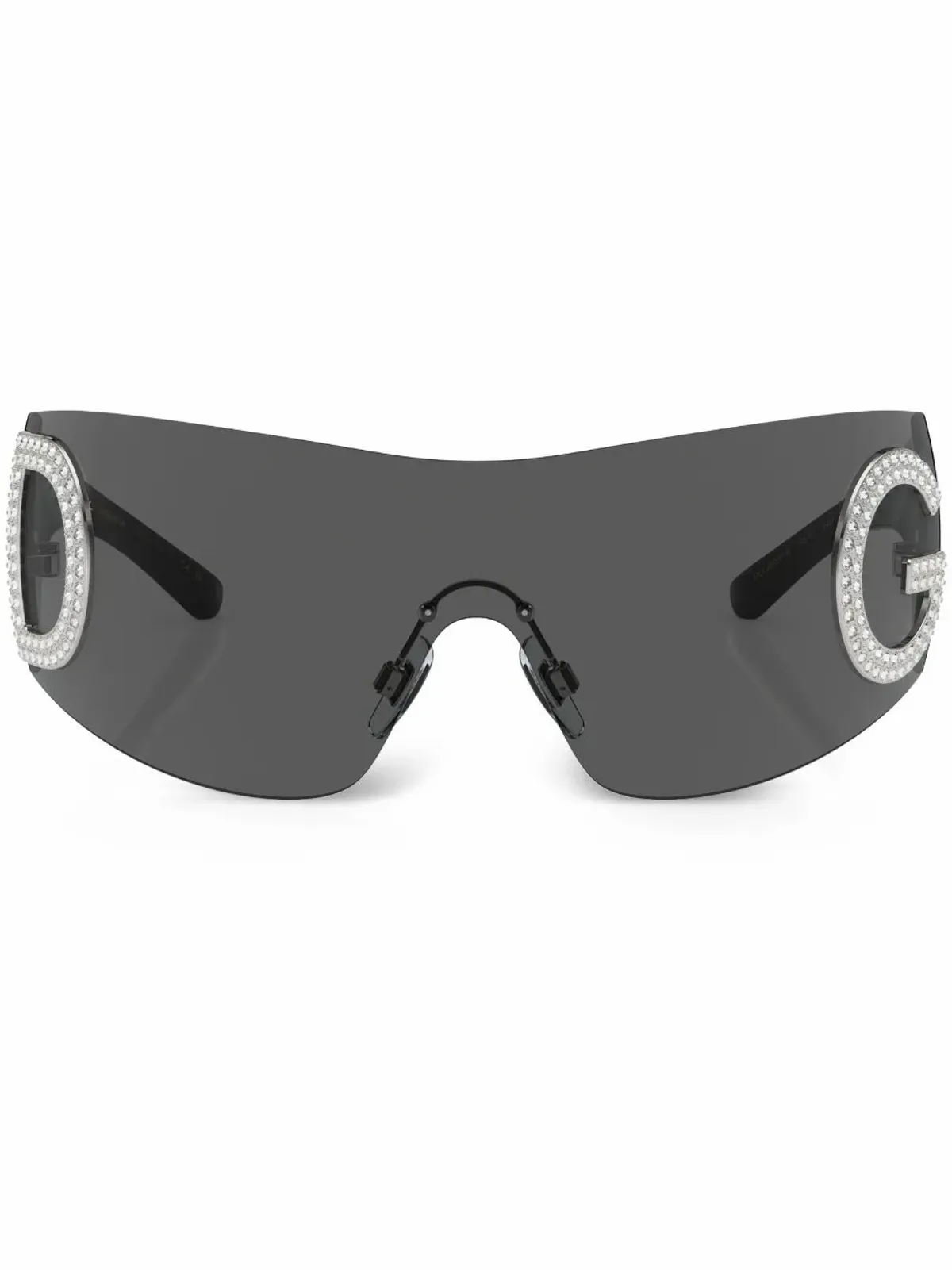 Dolce & Gabbana Klassische Sonnenbrille In Black