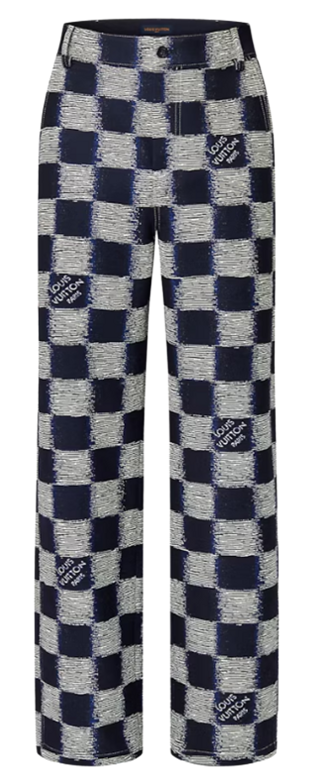 Louis Vuitton Damier Wool Workwear Pants