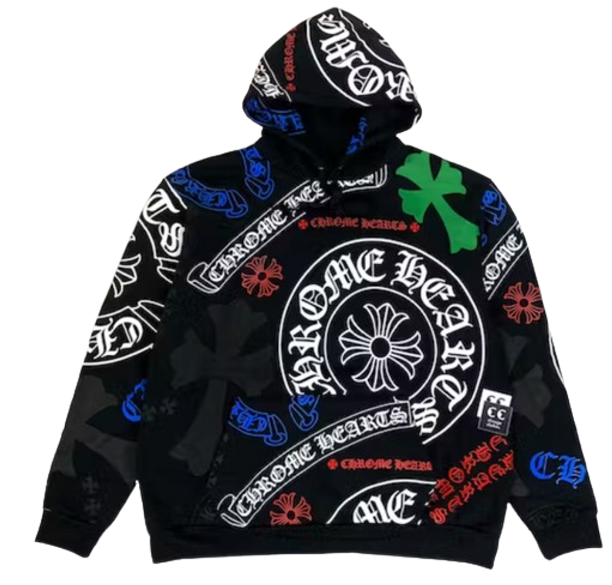 Chrome Hearts Stencil Logo Hoodie
