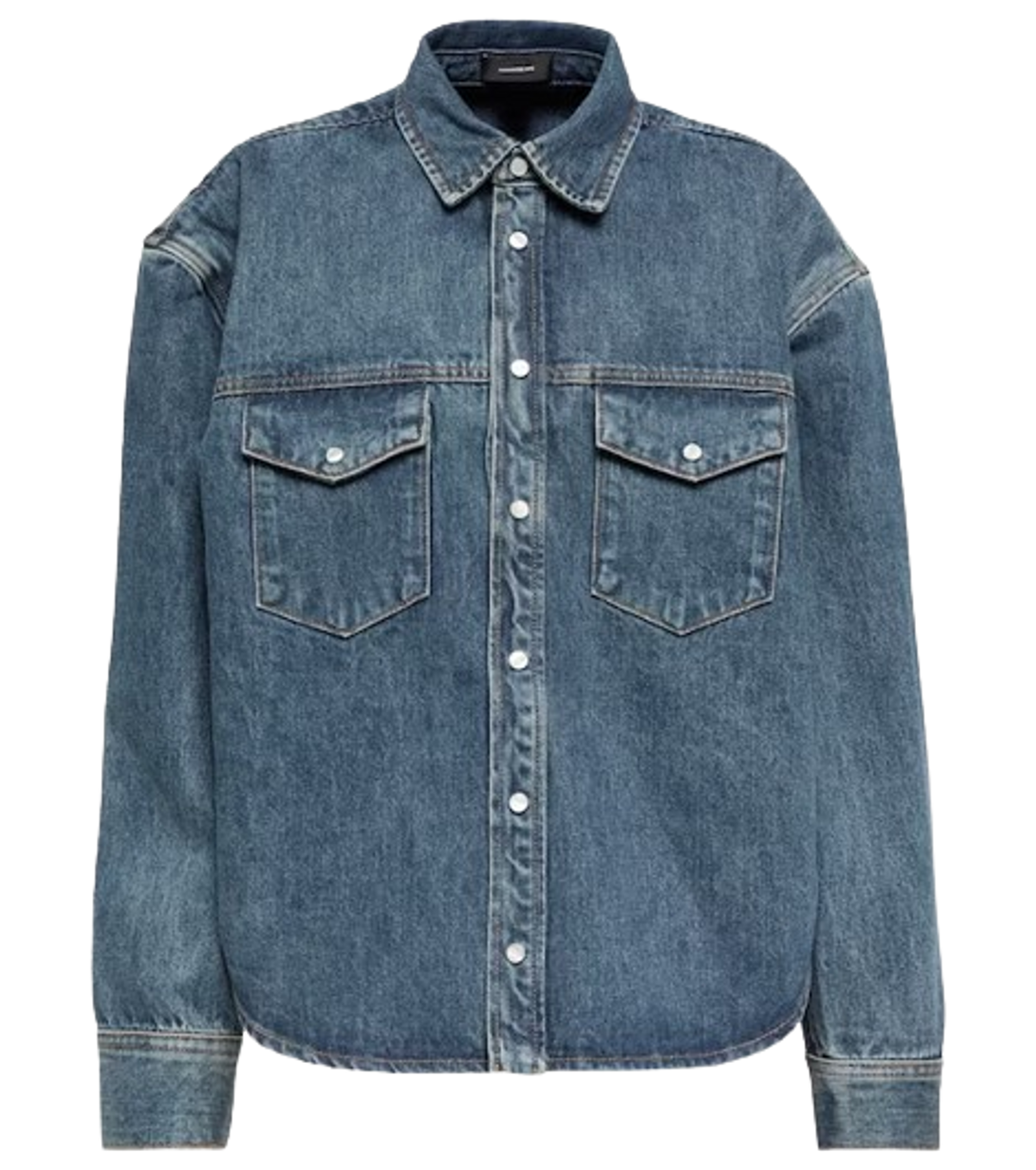 Wardrobe.NYC Indigo Oversized Denim Jacket