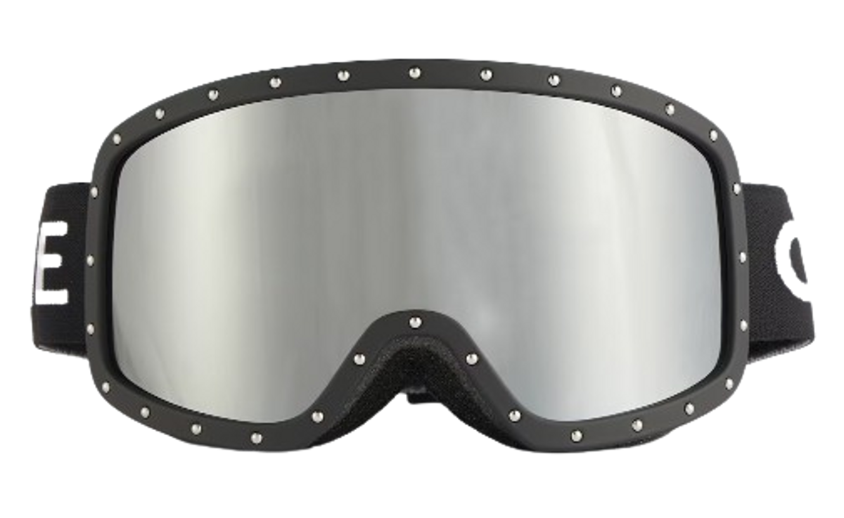 Celine Black Studded Webbing-trimmed Goggles