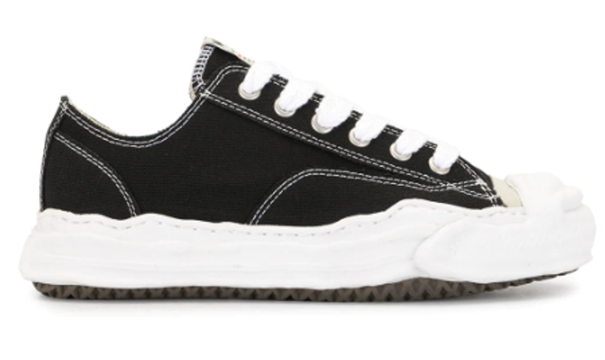 Maison Mihara Yasuhiro Black Hank Lace-up Sneakers